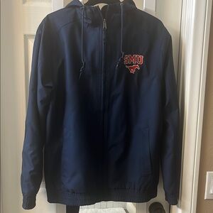 Navy Blue SMU Hooded Jacket